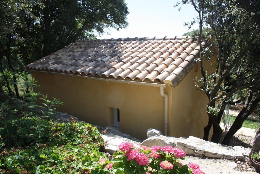 Mas De Courreges Hotel Saint Hippolyte du Fort Bagian luar foto